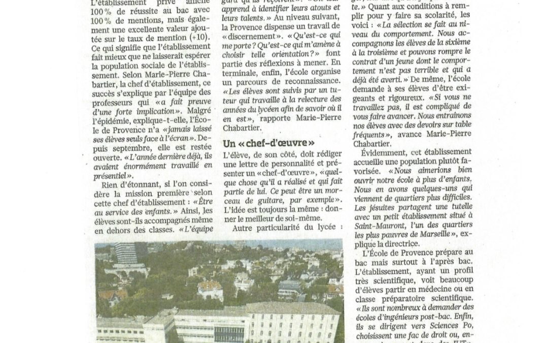 Une bonne nouvelle