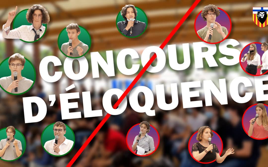 Vidéo Concours d’éloquence édition 2021