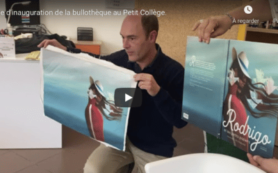 Journée d’inauguration de la bullothèque au Petit Collège.